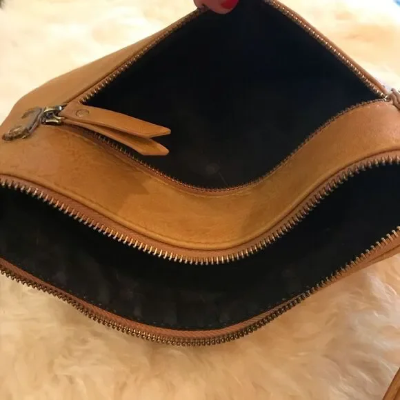 Antik Kraft Mustard Studded Crossbody Purse - Picture 5 of 7